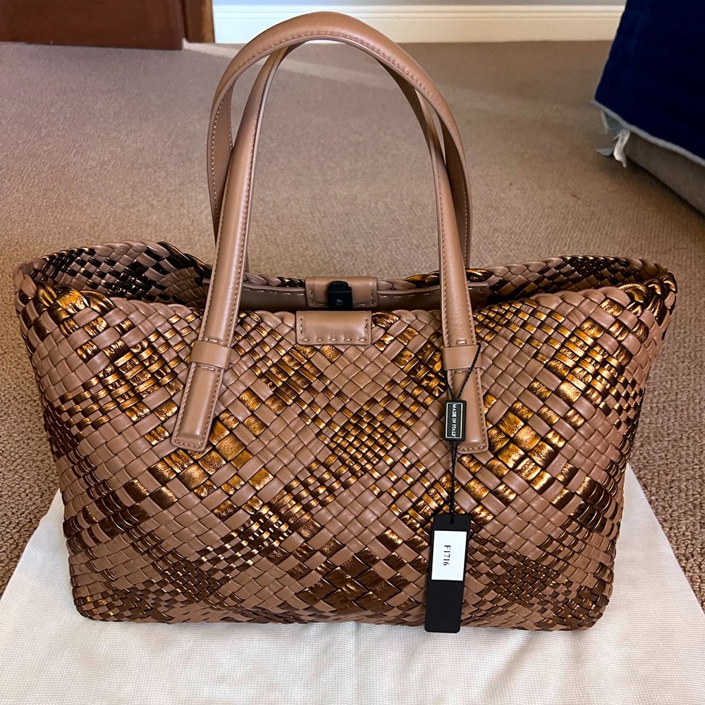 Falor hand woven Italian bag - Picture 3 of 16